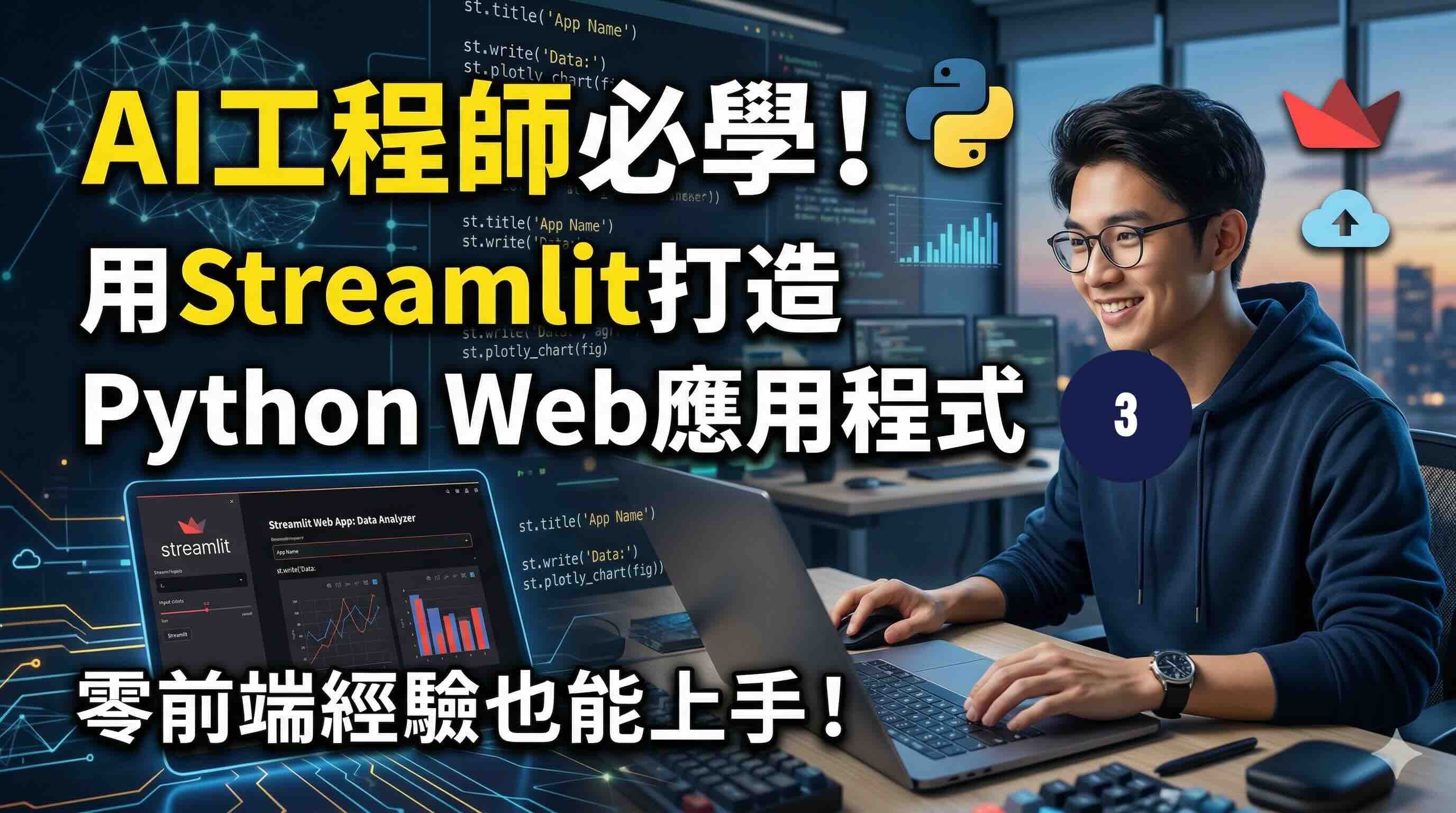 用Streamlit打造Python Web應用程式(3) | OMIA PLUS 影音學習
